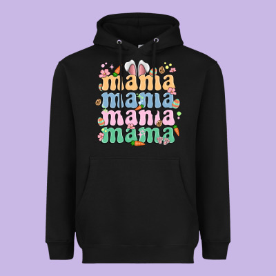 Easter Mama Heavyweight Hoodie Designed By Maliassmallbusiness