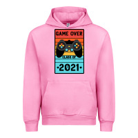 Fuchsia Pink Game Over Class Of 2021 Urban Hoodie - Bettercallsaul