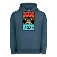 Pigment Midnight Navy Game Over Class Of 2021 Urban Hoodie - Bettercallsaul