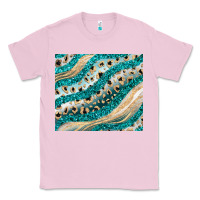 Bubblegum Pink turquoise glitter Classic Tee - JahusDesignShop