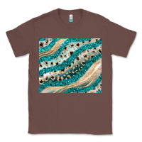Chestnut turquoise glitter Classic Tee - JahusDesignShop