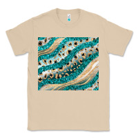 Mushroom turquoise glitter Classic Tee - JahusDesignShop