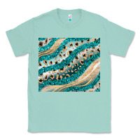 Seafoam turquoise glitter Classic Tee - JahusDesignShop