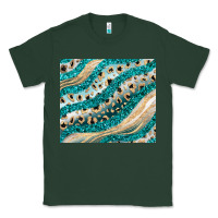 Sports Green turquoise glitter Classic Tee - JahusDesignShop