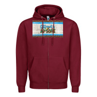 Burgundy different is ausome autism  cup Zipper Hoodie - Artiststas