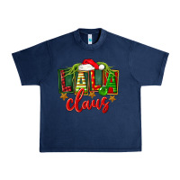 Navy Christmas lala claus Urban Heavy Tee - FaDigitalArtStudio