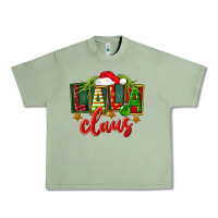 Oil Green Christmas lala claus Urban Heavy Tee - FaDigitalArtStudio