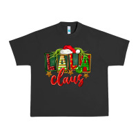 Pigment Black Christmas lala claus Urban Heavy Tee - FaDigitalArtStudio