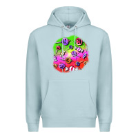 Blue Mist halloween candy  patches Premium Hoodie - BundleAndBundleShop