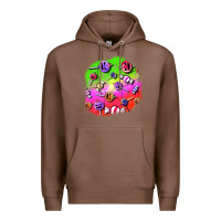 Chestnut halloween candy  patches Premium Hoodie - BundleAndBundleShop
