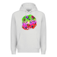 Dove Grey halloween candy  patches Premium Hoodie - BundleAndBundleShop