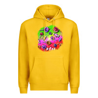 Lemon halloween candy  patches Premium Hoodie - BundleAndBundleShop