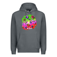 Rock halloween candy  patches Premium Hoodie - BundleAndBundleShop