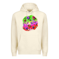 Sandshell halloween candy  patches Premium Hoodie - BundleAndBundleShop