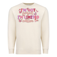 Sandshell i'm not perfect i'm limited edition Premium Sweatshirt - MaliasSmallBusiness