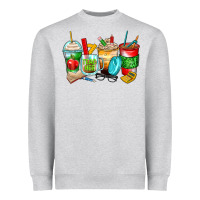 Heather Grey teacher coffee cups Heavyweight Sweatshirt - Zillion Design Studio