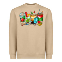 Mushroom teacher coffee cups Heavyweight Sweatshirt - Zillion Design Studio