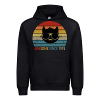 Black Awesome Since 1974 Urban Hoodie - Bettercallsaul