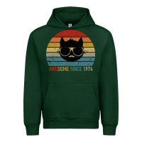 Forest Green Awesome Since 1974 Urban Hoodie - Bettercallsaul
