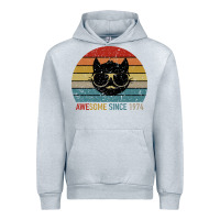 Heather Grey Awesome Since 1974 Urban Hoodie - Bettercallsaul
