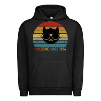Pigment Black Awesome Since 1974 Urban Hoodie - Bettercallsaul
