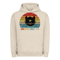 Pigment French Oak Awesome Since 1974 Urban Hoodie - Bettercallsaul