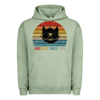 Pigment Oil Green Awesome Since 1974 Urban Hoodie - Bettercallsaul