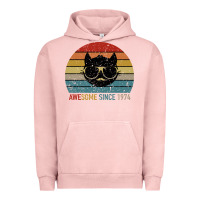 Pigment Salmon Awesome Since 1974 Urban Hoodie - Bettercallsaul