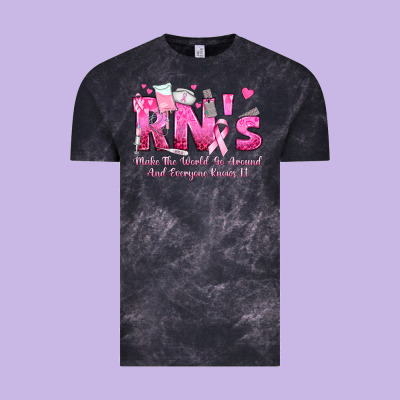 Rn S Make The World Go Around And Everyone Knows Vintage Tee Designed By Texasbilliewilder