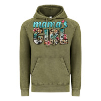 Vintage Olive mama s girl Vintage Hoodie - Zillion Design Studio