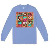 Colony Blue auntie heifer Long Sleeve Tee - JahusDesignShop