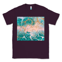 Plum turquoise glitter Classic Tee - JahusDesignShop