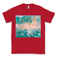 Red turquoise glitter Classic Tee - JahusDesignShop