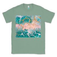 Sage turquoise glitter Classic Tee - JahusDesignShop