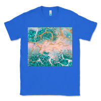 True Royal turquoise glitter Classic Tee - JahusDesignShop