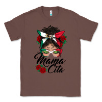 Chestnut mexican mamacita messy bun Classic Tee - BundleAndBundleShop