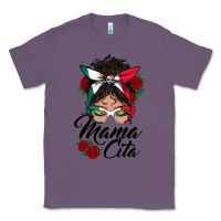 Lavender mexican mamacita messy bun Classic Tee - BundleAndBundleShop