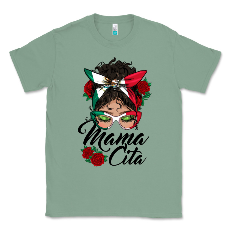 Mexican Mamacita Messy Bun Classic Tee by BundleAndBundleShop | Teevron