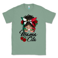 Sage mexican mamacita messy bun Classic Tee - BundleAndBundleShop