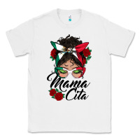 White mexican mamacita messy bun Classic Tee - BundleAndBundleShop