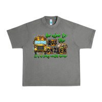 Tornado Be Nice To The Bus Driver It's A Long Walk Home Urban Heavy Tee - CowhideDigitalArt