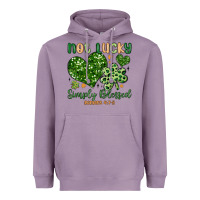 Lavender not lucky simply blessed Heavyweight Hoodie - MaliasSmallBusiness