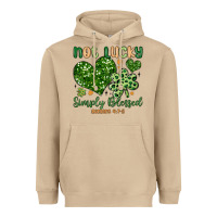 Mushroom not lucky simply blessed Heavyweight Hoodie - MaliasSmallBusiness