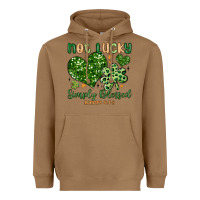 Toasted Coconut not lucky simply blessed Heavyweight Hoodie - MaliasSmallBusiness