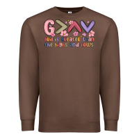 God Is Greater Than The Highs And Lows Premium Sweatshirt | Teevron