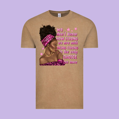 Afro Woman Cancer Vintage Tee Designed By Texasbilliewilder