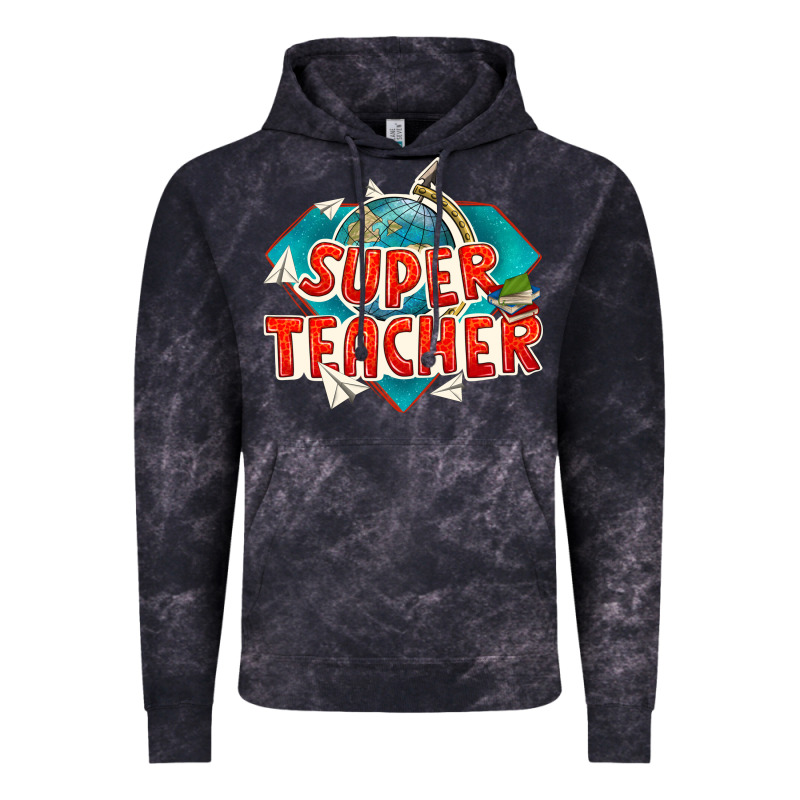 Super Teacher Vintage Hoodie by texasbilliewilder | Teevron