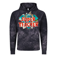Cloud Black super teacher Vintage Hoodie - texasbilliewilder