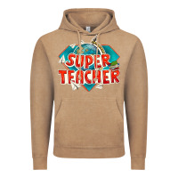 Vintage Coffee super teacher Vintage Hoodie - texasbilliewilder