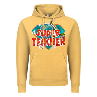 Vintage Mustard super teacher Vintage Hoodie - texasbilliewilder